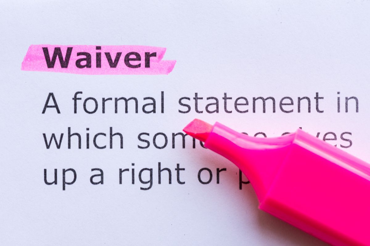 What Is A Tahl Waiver?